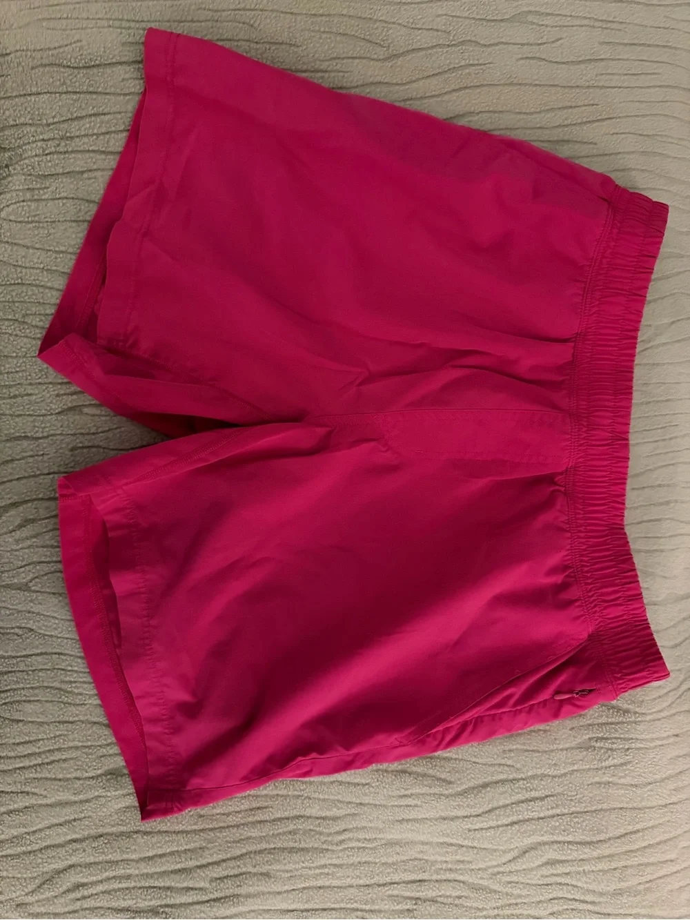 RHONE Magenta Athletic Elastic-Waist Shorts